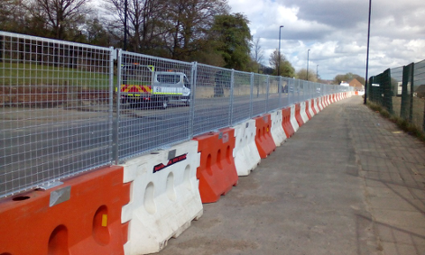 Water Filled Barrier